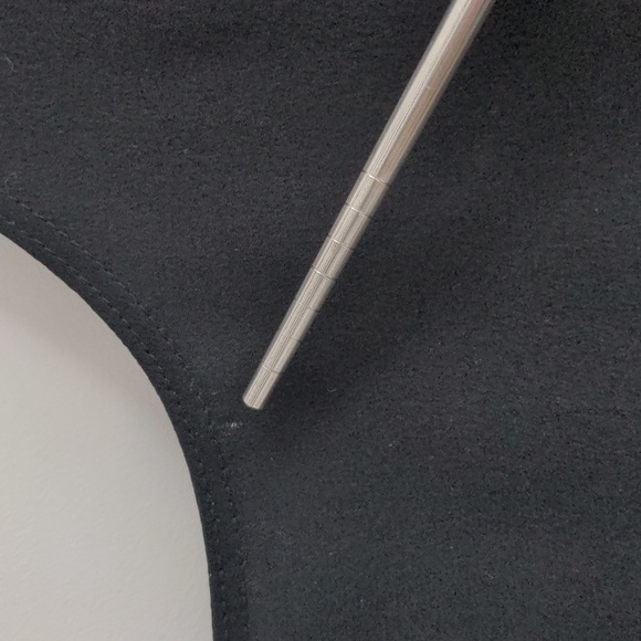 Aritzia Wilfred 100% Silk Slip Dress, Black, Womens Size XS - Picture 7 of 7